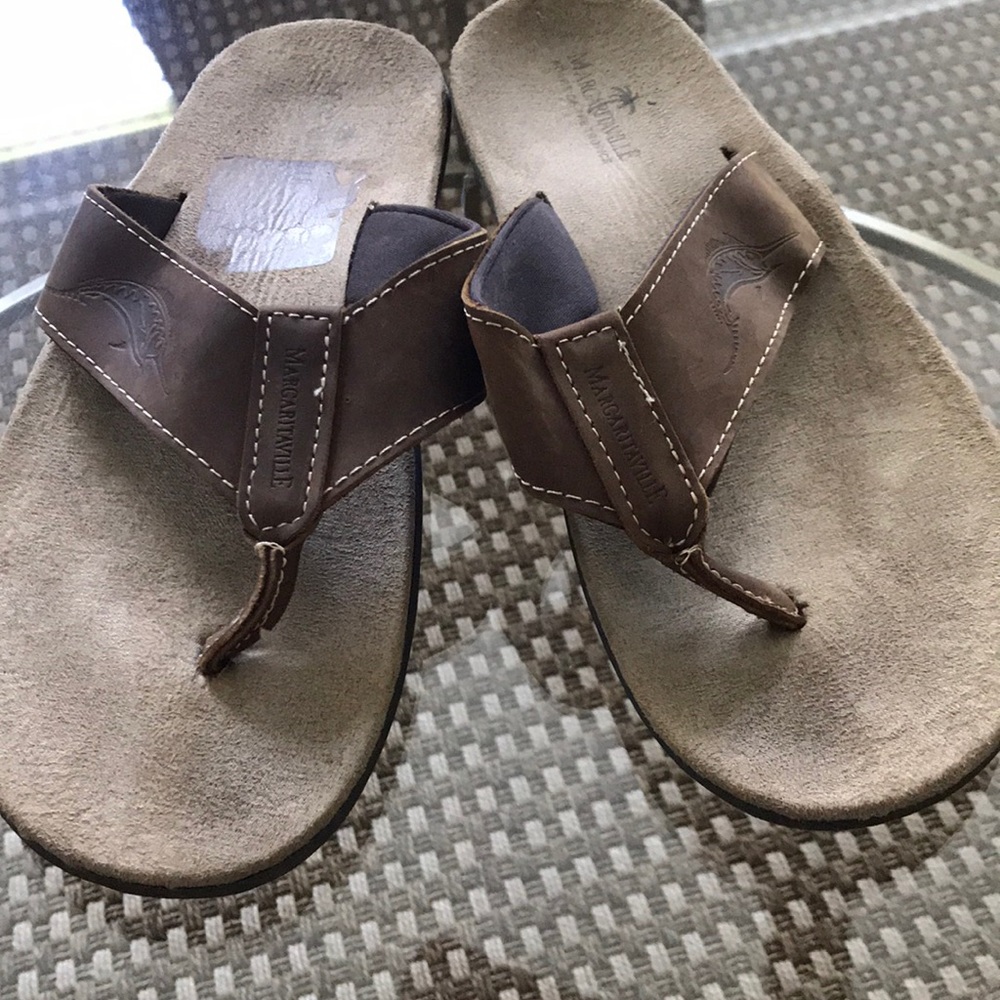 Margaritaville leather sandals